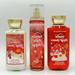 Bath and Body Works Winter Candy Apple Body Lotion Fine Fragrance Mist and Shower Gel 3-Piece Bundle