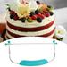 NUZYZ Cake Cutter Adjustable Non-slip Stainless Steel Wire Cake Slicer for Kitchen