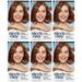 Pack of (6) Clairol Nicen Easy Permanent Hair Dye 6W Light Mocha Brown Hair Color