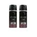 Axe Mens Deodorant Body Spray Black Night Fragrance 150ml 5.07oz 2Pack