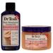 Dr. Teal s Pink Himalayan Restore And Replenish Bundle (Foaming Bath 3 oz and Salt Scrub 16 oz) Pure Epsom Salt And Essential Oils