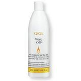 Size: 16 oz GiGi Wax Off - wax remover for the skin Hair Scalp Skin Body - Pack of 1 w/ SLEEK Teasing Comb