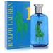 Big Pony Blue by Ralph Lauren Eau De Toilette Spray 3.4 oz for Men Pack of 4