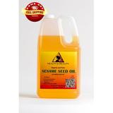SESAME OIL REFINED ORGANIC CARRIER EXPELLER PRESSED 100% PURE 7 LB