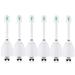 E-Series Compact Brush Heads Compatible with Philips Sonicare E-Series Essence Xtreme Elite and Advance Tootbhrush - Pack of 6