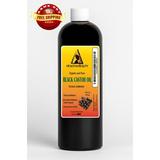 Black Castor Oil Organic USP Grade Hexane Free Cold Pressed Premium Pure 64 oz