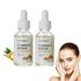 2Pcs Facial Natural New Turmeric Repair Facial Essence Turmeric Dark Spot Repair Facial Serum to moisturise dull and dry skin (30ml)