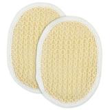 Jairestone Soft Weave Facial and Body Scrubber Face Exfoliator Bathing Loofah - Pack of 2 Pads