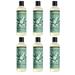 Refreshing & Moisturizing Body Shower Natural Body Wash for Women & Men Basil Scented Body Wash with Essential Oils Biodegradable & Cruelty Free 16 Fl OZ Bottle 6 Bottles