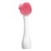 Face Cleansing Brush Silicone Face Massage Brush Exfoliating Facial Cleanser Single Head Pink White