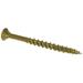 40 Pack 10 x 2.5 Yellow Zinc Procrafter Wood Screw A Premium Wood Sc Each