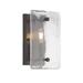 1 Light Wall Sconce-Rustic Style with Transitional and Industrial Inspirations-11 inches Tall By 8 inches Wide Bailey Street Home 159-Bel-2020796