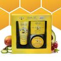 BELLA B 3-Piece Gift Set - Pregnancy Gifts For First Time Moms - Pregnant Mom Gifts - Mom To Be Gifts - Pregnancy Gift Basket - Sitz Bath Soak - Honey Tummy Butter - Silk And Honey Moisturizing Cream