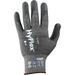 Ansell Size M (8) ANSI Cut Lvl 2 Puncture Lvl 4 Abrasion Lvl 4 Silicone-Free Nitrile Coated Cut & Puncture Resistant Gloves 9.5 Long Palm & Fingertips Coated Knit Wrist Black Paired