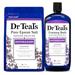 Dr. Teal s Epsom Salt Soaking Solution and Foaming Bath with Pure Epsom Salt Combo Pack Lavender