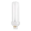 Sylvania 20672 18W Compact Fluorescent 4 Pin Double Tube 3500K 4-PACK