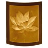 Curved Night Light - Porcelain Lithophane Night Light