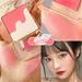CFXNMZGR Pro Beauty Tools Blush Dual Color Highlighter Blush All-In-One Makeup Trim Natural Fine Flash Valentines Gifts