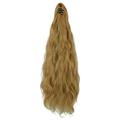 LELINTA 18 Pony Tail Hairpiece Long Curly Weave Hairpiece Jaw Claw Ponytail Hair Extension One Piece Clip in Synthetic Hair Extensions