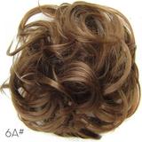 JANDEL Hair Ring Bun Extension Wavy wig for Women and Girl Ponytail Holder Hairpiece Updos