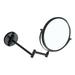 Makeup wall mirror foldable & adjustable 3X magnification shaving mirror