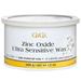 13 oz GiGi Zinc Oxide Ultra Sensitive Wax Hair Scalp Skin Body - Pack of 1 w/ SLEEK Teasing Comb