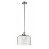 Innovations Lighting 201S Large Bell Bell 12 Wide Commercial Pendant - Nickel