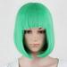 Short Cosplay Wigs 13 Colors Straight Bob Wig Cosplay Wigs And Party Wigs Rainbow Wig Fashion Colorful Short Straight Wigs For Women