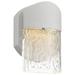 Access Lighting 20043M-LEDDMG-SAT-CLR 6 in. Mist LED ADA Wall Sconce Light Satin