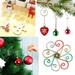 20pcs Christmas Decoration Hooks S Shaped Hanger Small Home Pendant Accessories Silver Iron