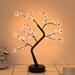 LED Night Light Mini Christmas Tree Copper Wire Garland Lamp For Home Kids Bedroom Decor Fairy Lights Luminary Holiday Lighting