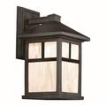 Forte Lighting - Cardiff - 1 Light Outdoor Wall Lantern-13.5 Inches Tall and 8