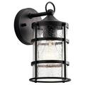 Kichler 49960 Mill Lane 1 Light 10-1/4 Tall Outdoor Wall Sconce - Anvil Iron