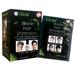 Hair Dye 10 Pcs Black Hair Shampoo Natural Ingredients Instant Hair Dyes Hair Coloring Shampoo and Conditioner Simple to Use Professional Safty for Women&Men (Black)
