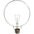 GE Lighting 14187 60-Watt Crystal Clear G40 Vanity Globe Light Bulb 1-Pack