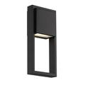 WAC Lighting Archetype 12 LED Aluminum Indoor and Outdoor Wall Light in Black