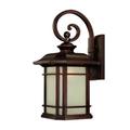 HomeRoots 398629 22 x 11.25 x 11.75 in. Somerset 1-Light Architectural Bronze Wall Light