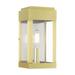 Livex Lighting - York - 1 Light Outdoor ADA Wall Lantern in Modern Style - 4.5