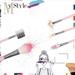 Prettyui 5Pcs/set Makeup Brushes Pink Color Cosmetics Tools Eyeshadow Eye Face Makeup Brush Gift Set Blush Brushes Kit