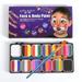 Carevas Face & Body Painting Kit 12 Colors Makeup Cosplay for Party Costume