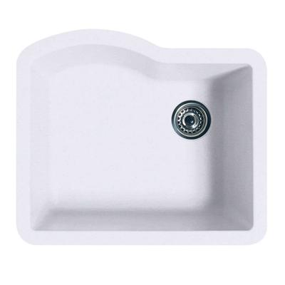 Swan 22 x 25 Granite Undermount Single Bowl Sink SW000167-210