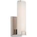 Minka Lavery Square 12 1/2 High Polished Nickel LED Wall Sconce