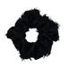 Kitsch Hair Brunch Scrunchie for Women - Ponytail Holder - (Black Fray)