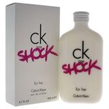 Calvin Klein CK One Shock Eau De Toilette Spray Unisex Perfume 6.7 Oz