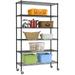 YouLoveIt 6-Tier Shelf Rack Wire Shelving Unit Adjustable Metal Wire Shelves 6-Layer Shelving Units and Storage for Kitchen and Garage 18 x48 x82