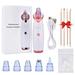 Andoer Electric Blackhead Suction Device with 4 in 1 Pimple Zit Comedone Extractor Tool Acne Removal Kit Blackhead Remover Household Face Pore Cleaner Cosmetic Instrument