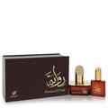 Riwayat El Oud by Afnan Eau De Parfum Spray + Free .67 oz Travel EDP Spray 1.7 oz for Women Pack of 3