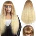 MIARHB Hair Wigs Black Wig Long Synthetic Hair Wave Water Long Curly Fashion Gold Curly wig