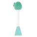 Face Cleansing Brush Silicone Face Massage Brush Exfoliating Facial Cleanser Double Head Fish Shape Green White
