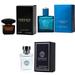 Versace Crystal Noir EDT Eros Men EDT Pour Homme EDT - 5ml 3PK Kit